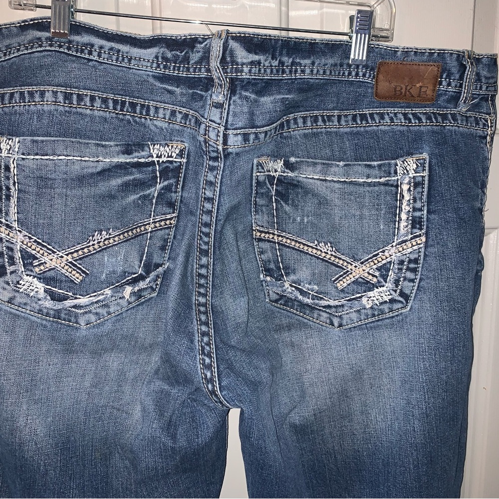 BKE Mens Seth Blue Jeans 40x36